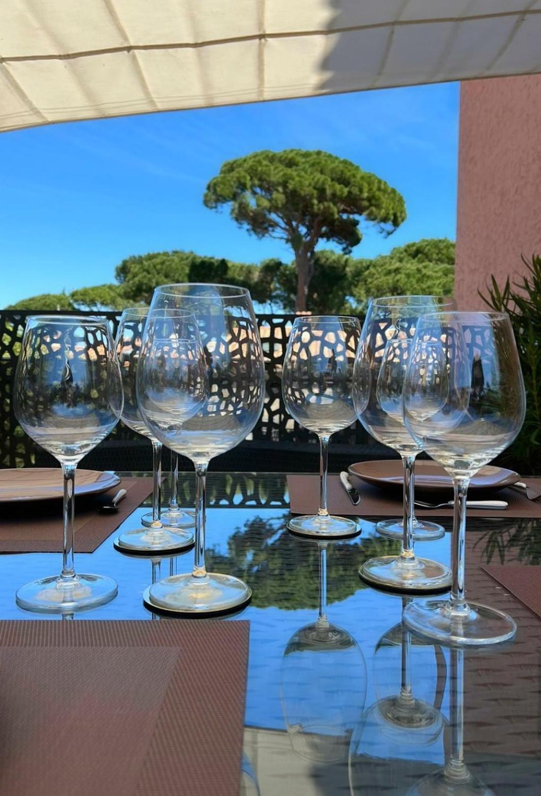 Studio Climatise, Terrasse, Parking Prive, 50M De La Plage Saint-Tropez Exterior foto
